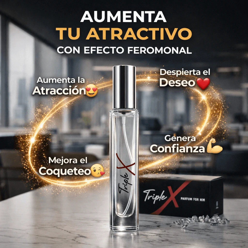 PERFUME TRIPLE X | ACTIVA TU MAGNETISMO 30ML