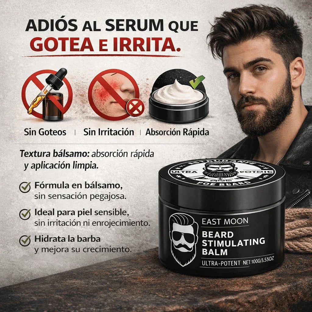BÁLSAMO PARA CRECIMIENTO DE BARBA ULTRA POTENTE | 100ML