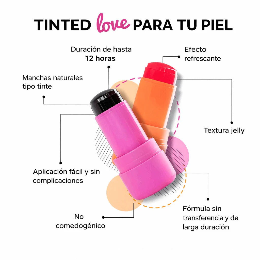 combo 4 Jelly Tint Hidratante con Efecto Natural | Edición Glow