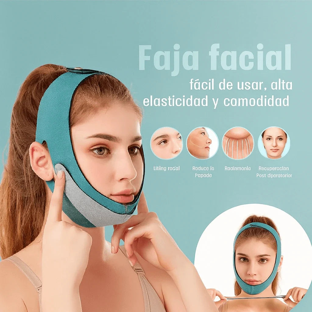 FAJA FACIAL REDUCTORA DE PAPADA