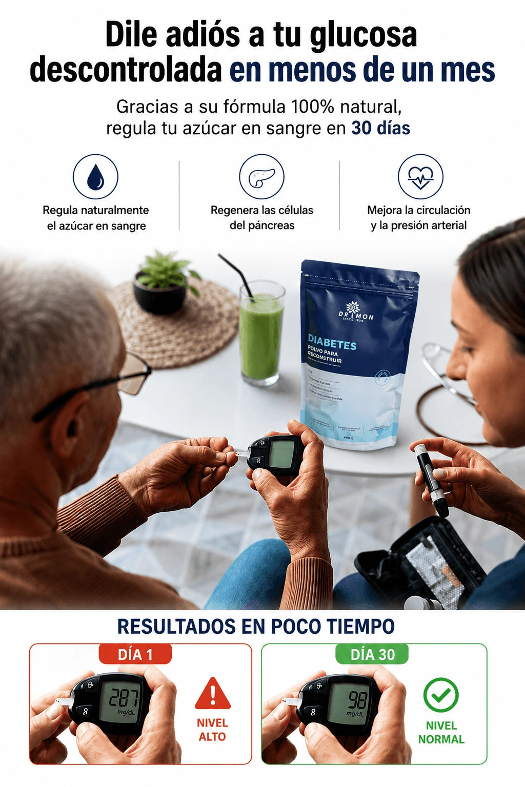 Dr. Mon Control Diabetes | Glucémico avanzado