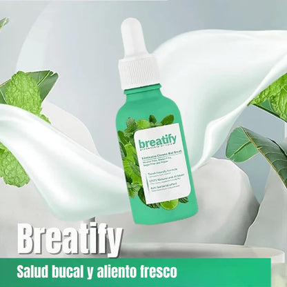 BREATIFY® GOTAS PARA UN ALIENTO FRESCO PAGA 1 Y RECIBE 2