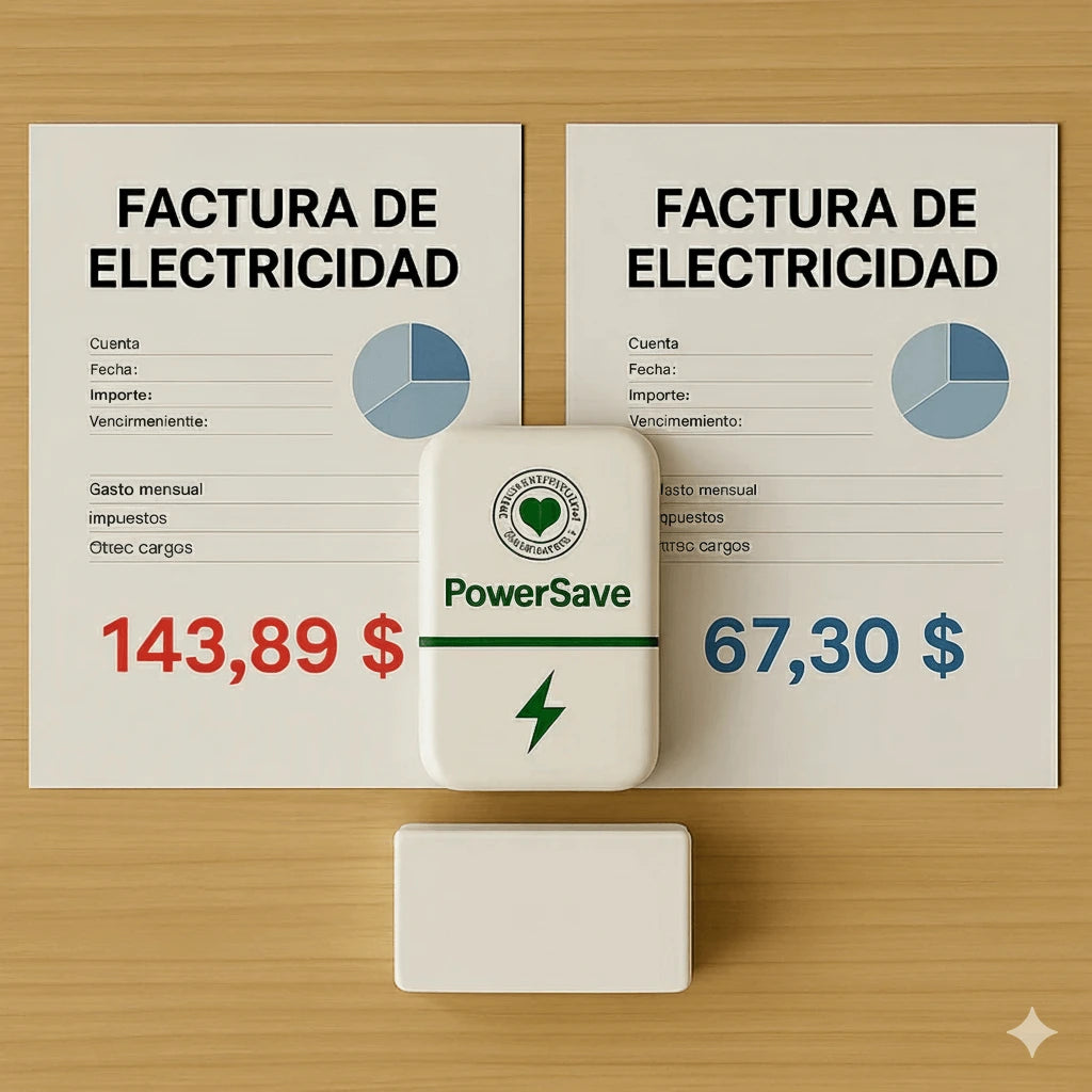 1 + 1 GRATIS | PowerSAVER™ - Elimina los picos de tensión y ahorra en la factura de la luz