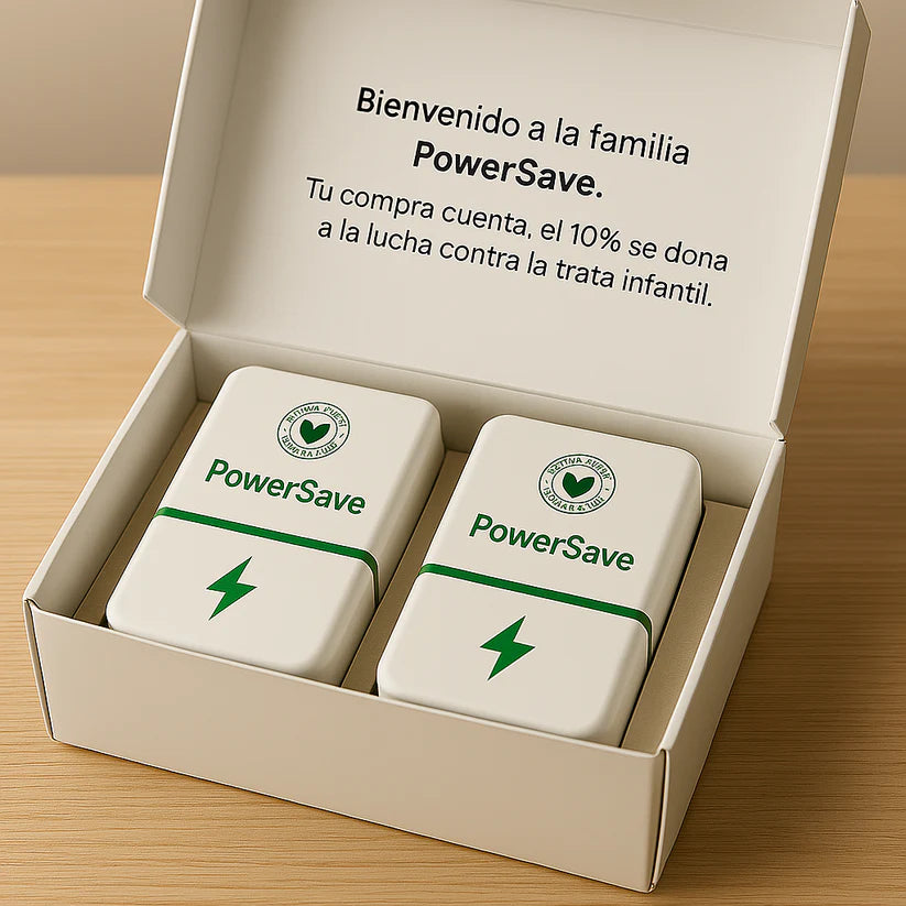 1 + 1 GRATIS | PowerSAVER™ - Elimina los picos de tensión y ahorra en la factura de la luz
